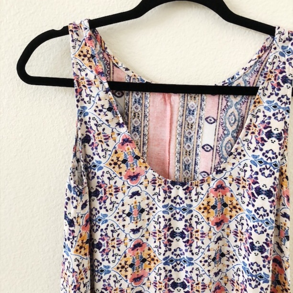 Lulus print dress size S